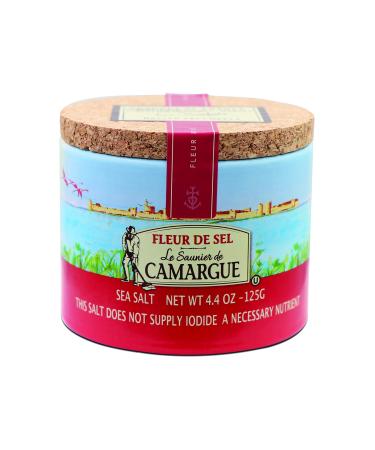 Le Saunier De Camargue Fleur De Sel (Sea Salt), 4.4 Oz, Multi (115815) - Buy Online on GoSupps.com