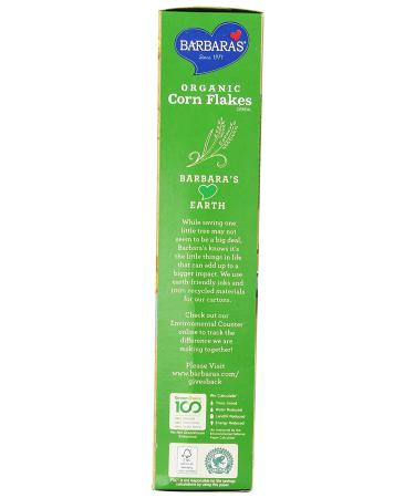 Barbara's Bakery Organic Corn Flakes Cereal - 9 oz | Healthy Breakfast Choice - Buy Online on GoSupps.com