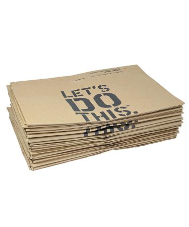 THE HOME DEPOT Heavy Duty Brown Paper 30 Gallon Lawn and Refuse Bags for Home and Garden (15 Lawn Bags) - Buy Online on GoSupps.com