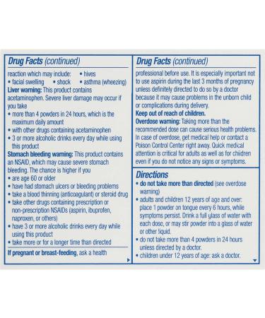 Goody's Extra Strength Headache Powder - Fast Relief for Headaches, Arthritis Pain, Backaches & More - Buy Online on GoSupps.com
