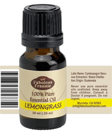 Fabulous Frannue Great Eight Essential Oils Set - 10ml Pure Oils in Carrying Case | Rosemary Lavender Sweet Orange & More | International Shipping Available - Buy Online on GoSupps.com