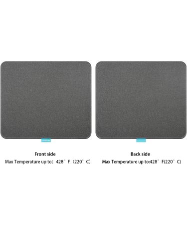 WORKLION 11x13 Heat Press Mat - Double-Sided Fireproof Protective Mat for Cricut Easypress/Easypress 2 & HTV Vinyl Projects - Buy Online on GoSupps.com