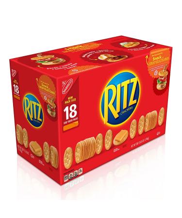 NABISCO Ritz Crackers, 3.83 Pound, 61.37 Oz