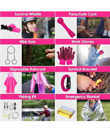 Vioview Emergency Survival Kit and First Aid Kit with Tactical Molle Pouch - Professional Gear for Outdoor Adventure, Camping, Hiking, and Hunting - Great Gifts for Women - Buy Online on GoSupps.com