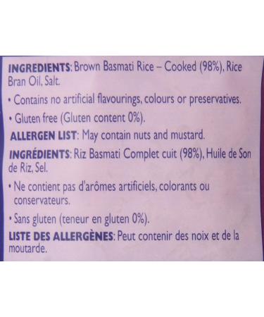 Tilda Steamed Basmati Whole Grain 6 Count - Buy Online on GoSupps.com
