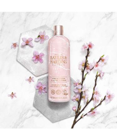 Buy Baylis & Harding Pink Blossom & Lotus Flower Luxury Shower Gel 500ml - 4 Pack | International Shipping Available - Buy Online on GoSupps.com