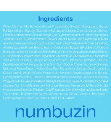 numbuzin No.3 retinol Serum | Blue Bio-Retinol Pore Refining Serum | Retinol Beginner Tightening Firming BHA Niacinamide Peptide | 1.01 fl.0z (30ml) - Buy Online on GoSupps.com