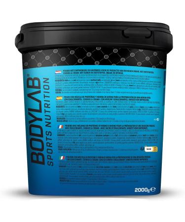 BODYLAB24 Pure Muscle Gainer Hazelnut-Cocoa 2kg | 40g Protein 33g Carbs 12g Fat | Ideal Weight Gainer Shake with Creatine for Mass Gain - Buy Online on GoSupps.com