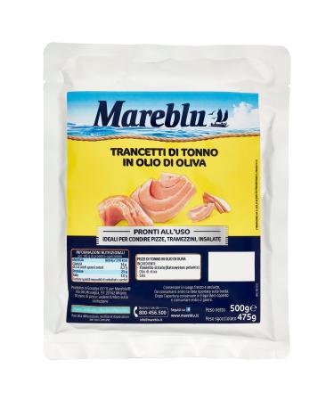 Italian Gourmet E.R. MAREBLU Tuna Slices 160245 Olive Oil Bs 500 g