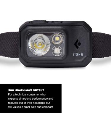 Black Diamond Equipment Storm 500-R Headlamp | Ultra-Bright LED Headlamp - Buy Online on GoSupps.com