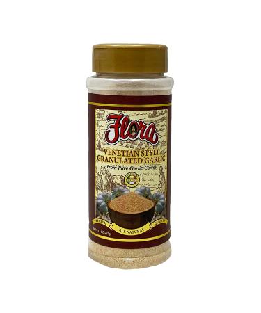 Flora Foods Granulated Garlic (Venetian) - All Natural & Zero Fillers - Superior Taste - Buy Online on GoSupps.com