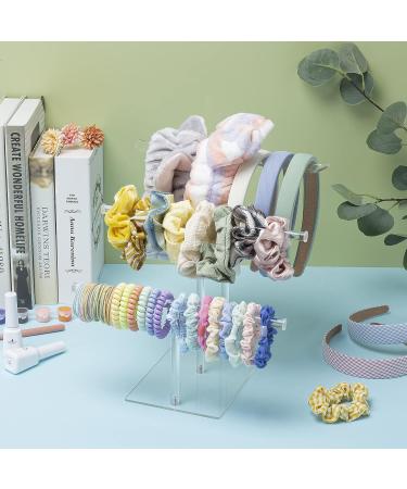 3-Tier Acrylic Headband Holder Organizer - Clear Hair Accessories Stand for Women and Girls - Buy Online on GoSupps.com