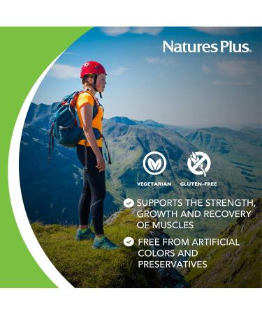 Natures Plus Almond Protein Powder - USDA Organic Non-GMO Vegan Unflavored 1.04 lbs - Gluten-Free No Added Sugar 15 Servings for Muscle Recovery - Buy Online on GoSupps.com