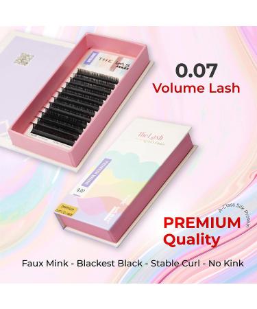 The Lash Supply Premium Volume Eyelash Extensions 0.03-0.05-0.07 C/CC/D Curl Mix Length, 9mm-20mm - Professional Supplies, Ultra Soft & Lightweight - 0.03-C - Buy Online on GoSupps.com