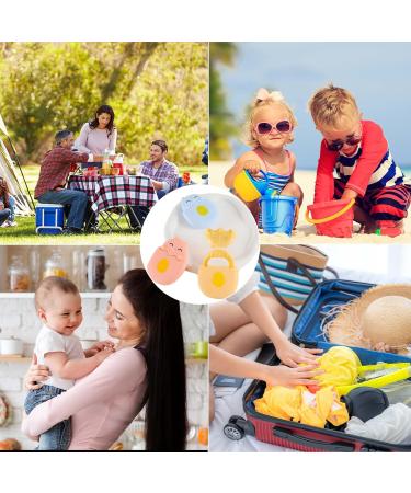 TECHPLUS Disposable Soap Paper Sheets - Cute Egg Shaped Travel Soap for Hand Washing Scented Bath Slice Portable for Camping Hiking School (6 Boxes 50 Sheets Each) - Buy Online on GoSupps.com