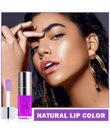 ZHISHUDL Plumping Lip Gloss - Lavender Purple | Hydrating Lip Stain & Liquid Lipstick - Buy Online on GoSupps.com