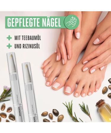 VITABAY Nagenrararurute - Teabum Off Nail Care Pen | Nail Hardener & Repair Serum with Tea Tree & Castor Oil - 2 Set for Stronger Healthier Nails - Buy Online on GoSupps.com