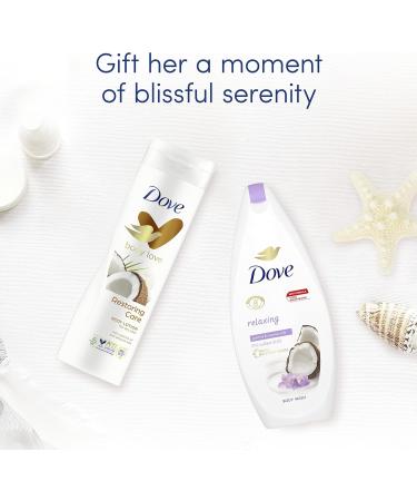 Dove Blissfully Relaxing Body Collection with home fragrance spray Gift Set perfect gifts for her 2 piece White - Buy Online on GoSupps.com
