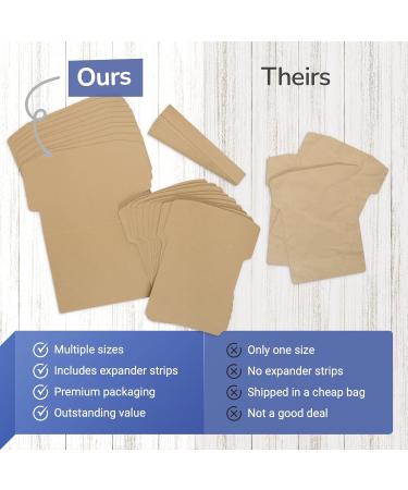 Smart Deco Cardboard Shirt Form 30 Piece Pack - Youth & Large Inserts for Holiday T-Shirt Arts and Crafts - Buy Online on GoSupps.com