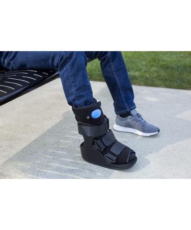 United Ortho Short Air Cam Walker Fracture Boot - Small Black | Comfortable & Durable Solutions for Injury Recovery - Buy Online on GoSupps.com