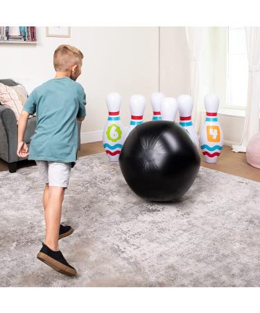 JOYIN Giant Inflatable Bowling Set for Kids and Adults - Perfect for Christmas and Birthday Parties - Fun Educational Motor Skills Toys for Kids - Buy Online on GoSupps.com