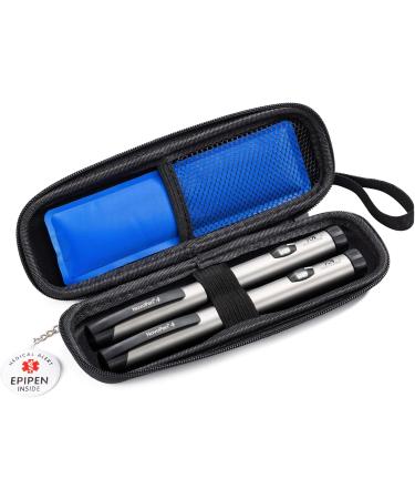 Insulin Pen Refrigerator for Diabetes | Insulated Storage with Syringe Boxes & Reusable Ice Bags - International Shipping - Buy Online on GoSupps.com