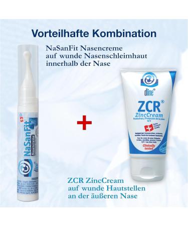 DLINE NASANFIT Nasal Cream 10ml - Moisturizing Ointment with Sea Salt & Menthol | Nasal Care for Dry Nose & Inflammation | International Shipping Available - Buy Online on GoSupps.com