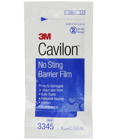 3M Cavilon No Sting Barrier Film 3345 25 Applicators