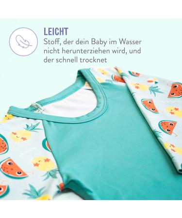 Buy Bambino Mio Reusable Swimming Set | 2 Diapers & 1 Sun Protection Shirt for Babies 2+ | Eco-Friendly Swim Gear with LSF40+ - Buy Online on GoSupps.com