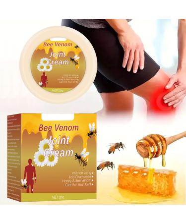 MrCuvaryas Bee venom joint cream bee venom ointment Bee Venom Joint Relief Gel 20g bee venom ointment Bee Venom Joint Relief Gel joint pain relief bee venom gel for parents workers elderly