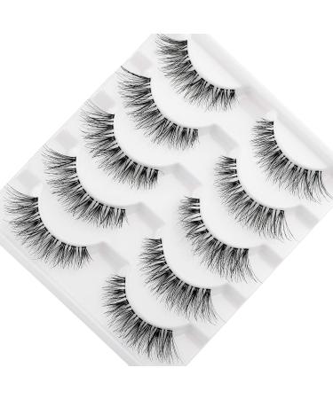 JIMIRE Beauty Natural False Voluminous Eyelashes | Luxurious Lightweight & Long-Lasting | Shop Internationally - Buy Online on GoSupps.com