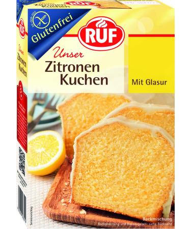 Call gluten-free lemon cake with fruity lemon glaze classic cake cake for every occasion gluten-free and vegan 8 Pack (8x530 g) lemon cake 8 Pack