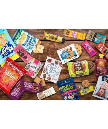 Healthy Vegan Snacks Care Package: Mix of Vegan Cookies  Protein Bars  Chips  Vegan Jerky  Fruit & Nut Snacks  Great Vegan Gift Basket Alternative Premium Vegan Box - Buy Online on GoSupps.com