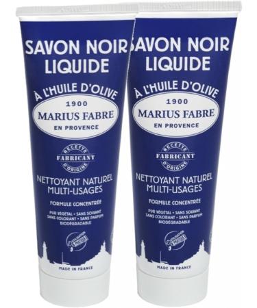 Marius Fabre - SAVON NOIR LIQUIDE l'HUILE d'OLIVE - Nettoyant Naturel Multi-Usages - Lot de 2 Tubes de 250 ml - Buy Online on GoSupps.com