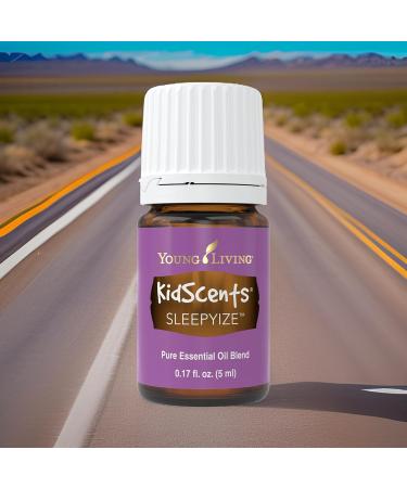 KidScents SleepyIze 5ml by Young Living - Calming Bedtime Routine - Natural Sleep Support for Kids - Lavender Essential Oil Blend - Aromatherapy for Relaxation and Diffusion - Buy Online on GoSupps.com