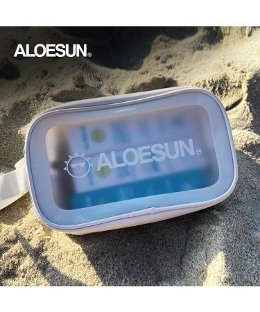 ALOESUN Organic Tanning Travel Size Bundle - Including Organic Coconut Tanning Oil and Beach Bag - Buy Online on GoSupps.com