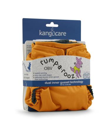 Kangacare Rumparooz OBV Diaper - Saffron | Eco-Friendly Reusable Cloth Diaper for International Shipping - Buy Online on GoSupps.com