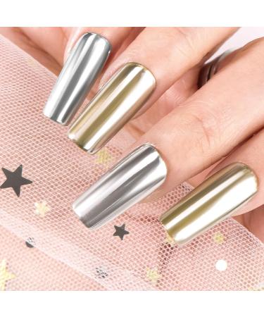 Makartt Painting Gel Nail Polish UV: Rose and Gold Chrome Mirror Metallic Effect - for Nail Art - Buy Online on GoSupps.com