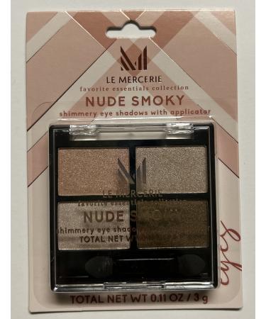 Nude Smokey Shimmery Eye Shadow with applicator