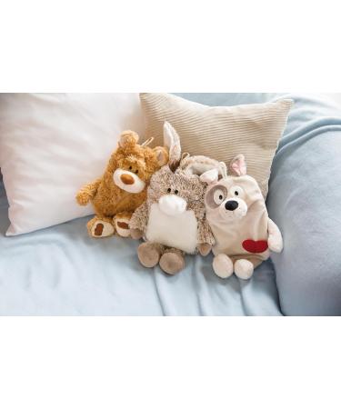 Nici 49648 Donkey 350ml | 2-in-1 Soft Cuddly Toy & Hot Water Bottle for Kids | Plush Bed Bottle for Ages 10 Months+ - Buy Online on GoSupps.com