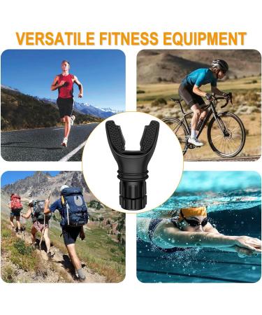 QOOWFEANIG Breathing Exercise Device Lung Capacity Breathing Fitness Exercise Trainer Adjustable Lung Breathing Exerciser Portable Inspiratory Muscle Trainer for Enhancing Performance for Daily Use - Buy Online on GoSupps.com