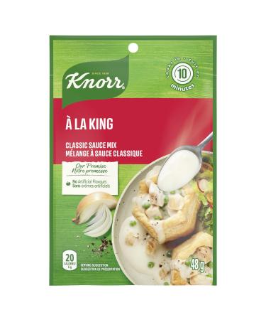Knorr Classic Sauce Mix for a classic French light sauce or creamy pasta sauce La King no artificial flavours 48 g 24 count
