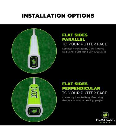FLAT CAT Original Putter Grip - Enhance Your Putting with Fat Grip Technology - Buy Online on GoSupps.com