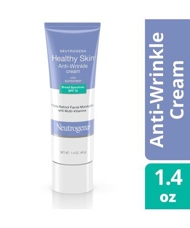 Neutrogena Healthy Skin Anti-Wrinkle Cream with SPF 15 - Original Formula 1.4 oz | Anti-Aging Sunscreen - Buy Online on GoSupps.com