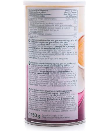 Naturata AG Naturata Lupine coffee Guarana Instant 150 g - Buy Online on GoSupps.com
