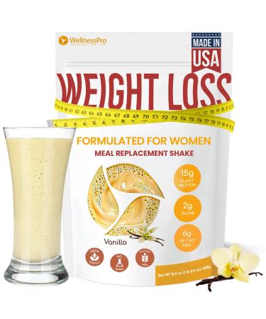 HARMONIFY Meal Replacement Shake for Women with Vanilla Flavor, Keto Fr endly, Kosher Certfied Protein Powder, Pre & Probiotics for Easy Digestion, No Sucralose Included, 16,9 Oz