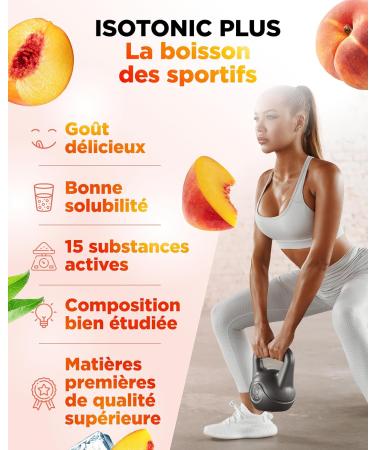  Vit4ever Isotonic Plus Drink - 1050g Isotonic Drink Powder - With Carbohydrates Electrolytes Vitamins & Maca - Hydration & Recovery - Buy Online on GoSupps.com