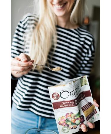 Organic Traditions Camu Camu Berry Powder 3.5 oz - Antioxidant Superfood - Buy Online on GoSupps.com