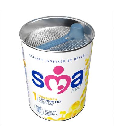 SMA PRO First Infant Milk 800g - Breast Milk Substitute for Newborns - Buy Online on GoSupps.com