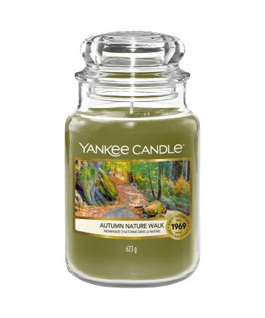 Yankee Candle Scented Candle Autumn Nature Walk Large Jar Candle Burn Time: up to 150 Hours Perfect Gifts for Women 1720938E Single